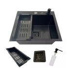 Cuba Gourmet Quadrada Aço Inox 44x44cm Black - Construinox